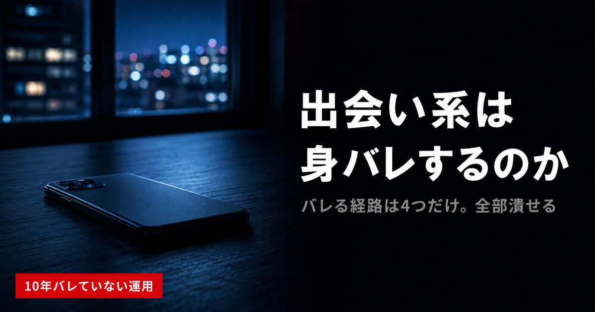 夜の部屋で伏せて置かれたスマートフォン（出会い系の身バレ対策）